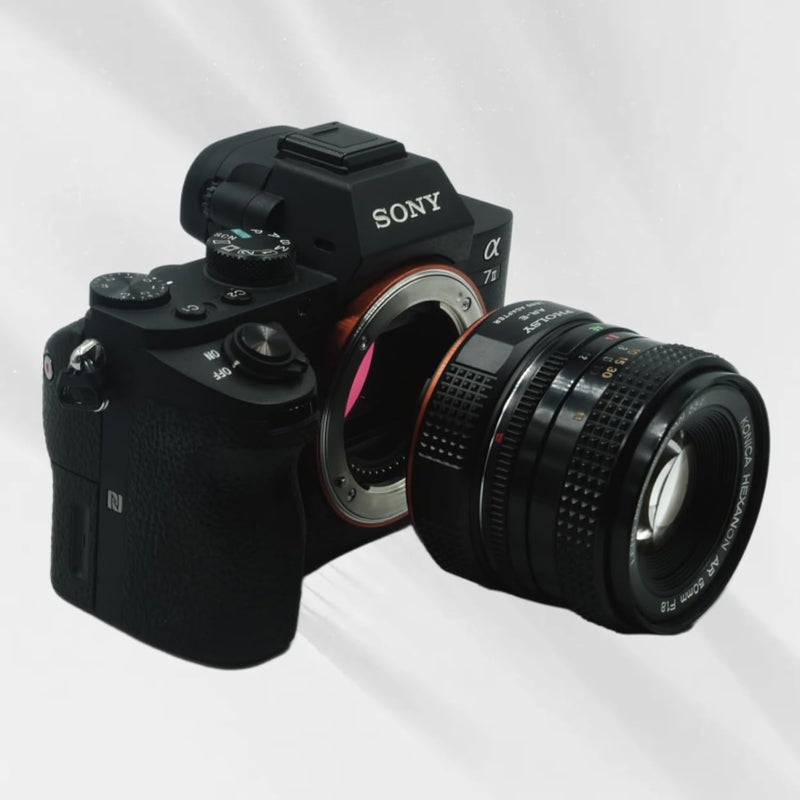 PHOLSY Lens Mount Adapter Compatible with Konica AR Lens to E Mount Camera Body Compatible with Sony a1 a9ii a7S iii/ii a7R v/iv/iii/ii a7C a7 iv/iii/ii a6600 a6500 a6400 a6300 a6000 ZV-E10 NEX etc. - Image 3